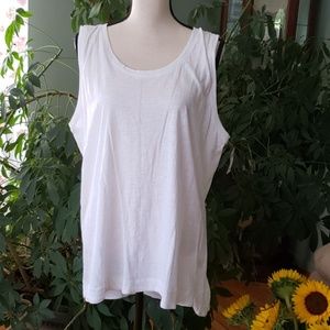 Nwt white tank top